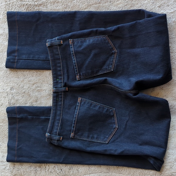 J Brand Dark Wash High Rise Mary Richards Straight Leg Stretch Blue Jean Size 29 - Picture 6 of 6